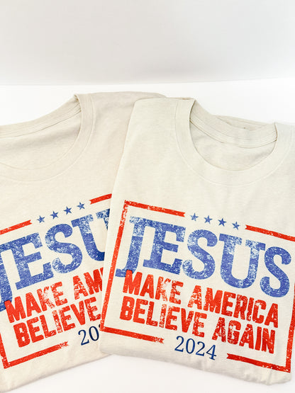 Jesus 2024 Election T-Shirt Unisex