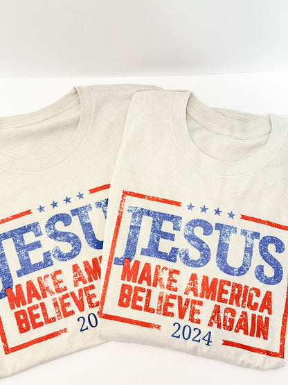 Jesus 2024 Election T-Shirt Unisex