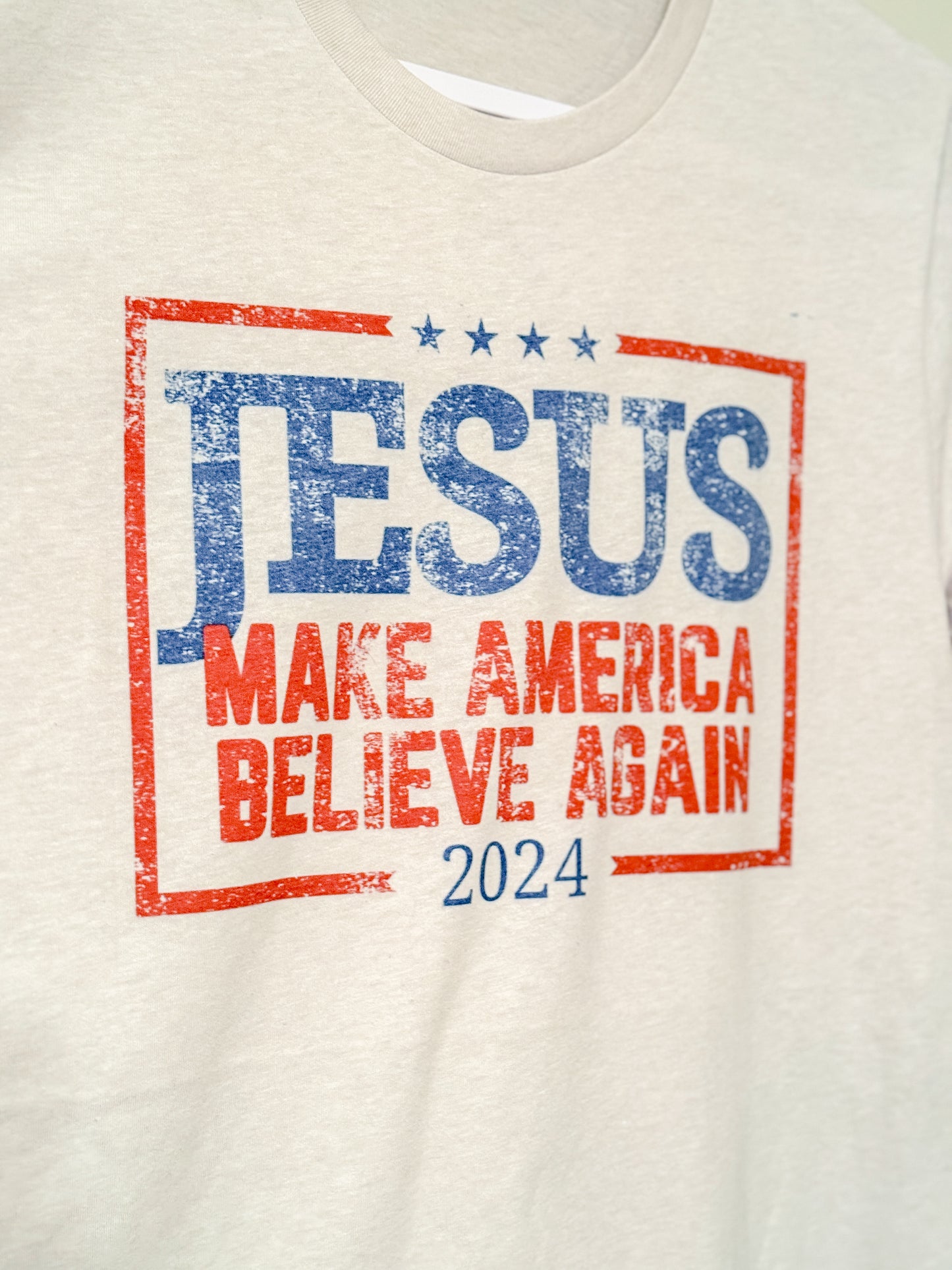 Jesus 2024 Election T-Shirt Unisex