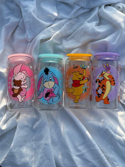 Bear and Friends Plastic Cup Set of 4