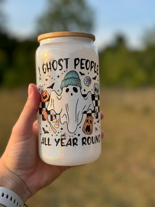 I Ghost People 16 Ounce Cup