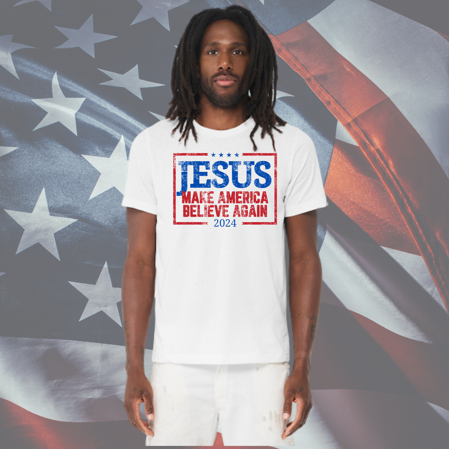 Jesus 2024 Election T-Shirt Unisex